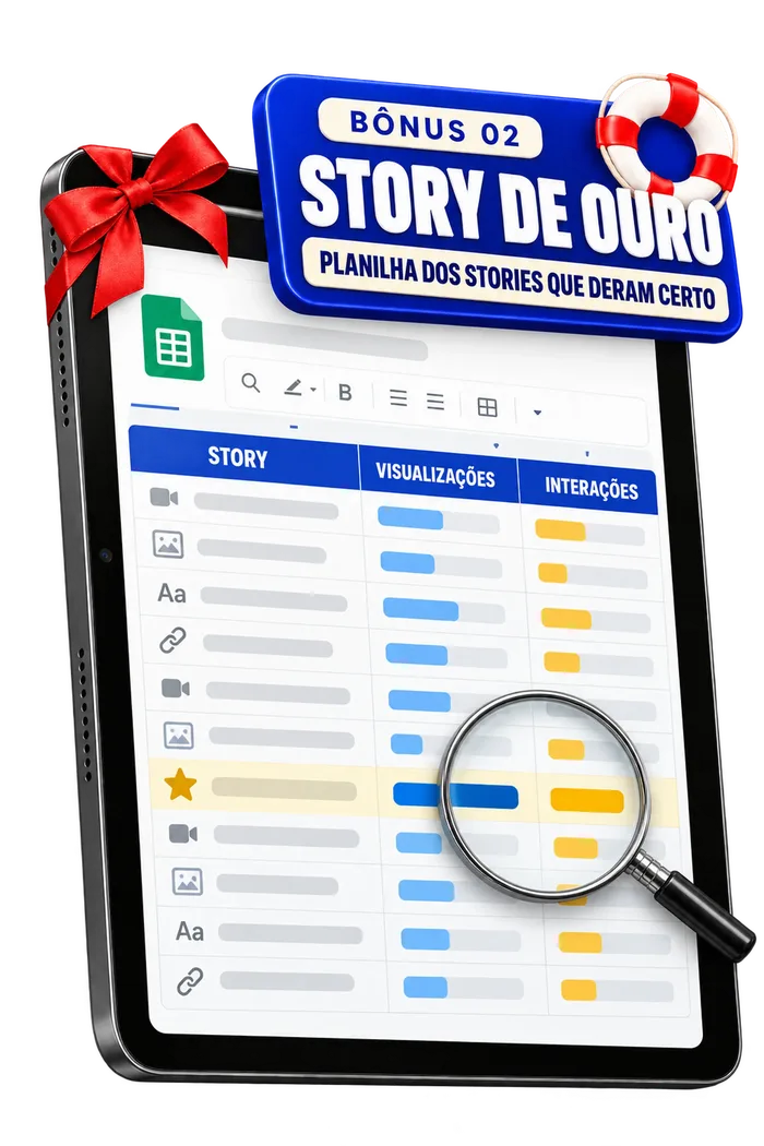 Planilha Story de Ouro